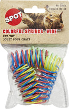 Load image into Gallery viewer, Ethical Pet Colorful Springs Wide Cat Toy