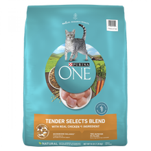 Load image into Gallery viewer, Purina ONE Tender Selects Blend Real Chicken Dry Cat Food