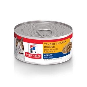 Hill's Science Diet Senior 7+ Tender Chicken Canned Cat Food
