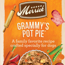 Load image into Gallery viewer, Merrick Grain Free Grammy&#39;s Pot Pie Canned Dog Food