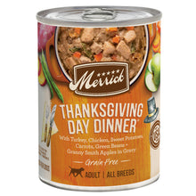 Load image into Gallery viewer, Merrick Grain Free Thanksgiving Day Dinner Canned Dog Food