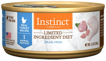 Load image into Gallery viewer, Instinct Grain Free LID Turkey Canned Dog Food