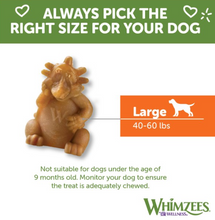 Load image into Gallery viewer, Whimzees Hedgehog Dental Chew Dog Treats