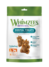 Load image into Gallery viewer, Whimzees Hedgehog Dental Chew Dog Treats