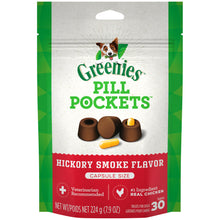 Load image into Gallery viewer, Greenies Pill Pockets Canine Hickory Smoke Flavor Dog Treats
