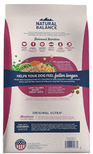 Load image into Gallery viewer, Natural Balance Ultra Fat Dog Low Cal Chicken &amp; Salmon Dry Dog Food