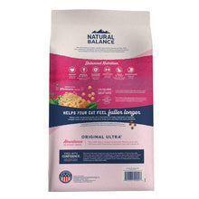 Load image into Gallery viewer, Natural Balance Original Ultra Fat Cats Chicken Meal &amp; Salmon Meal Recipe Dry Cat Food