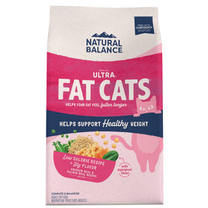 Natural Balance Original Ultra Fat Cats Chicken Meal & Salmon Meal Recipe Dry Cat Food
