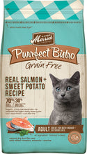 Load image into Gallery viewer, Merrick Purrfect Bistro Grain Free Real Salmon &amp; Sweet Potato Recipe Dry Cat Food