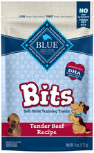 Load image into Gallery viewer, Blue Buffalo Bits Tender Beef Natural Soft Moist Training Dog Treats
