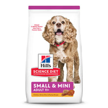 Load image into Gallery viewer, Hill&#39;s Science Diet Adult 11+ Small Paws Chicken Meal, Barley &amp; Brown Rice Recipe Dry Dog Food