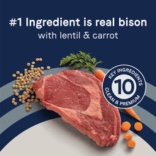 Load image into Gallery viewer, Canidae Pure Goodness Real Bison Lentil &amp; Carrot Recipe Dry Dog Food