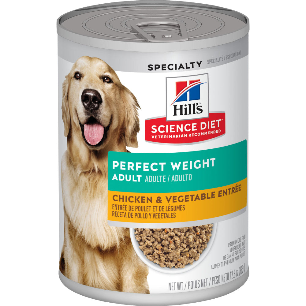 Hill's Science Diet Adult Perfect Weight Chicken & Vegetable Entree Canned Dog Food