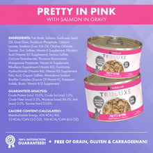 Load image into Gallery viewer, Weruva TRULUXE Pretty In Pink with Salmon in Gravy Canned Cat Food