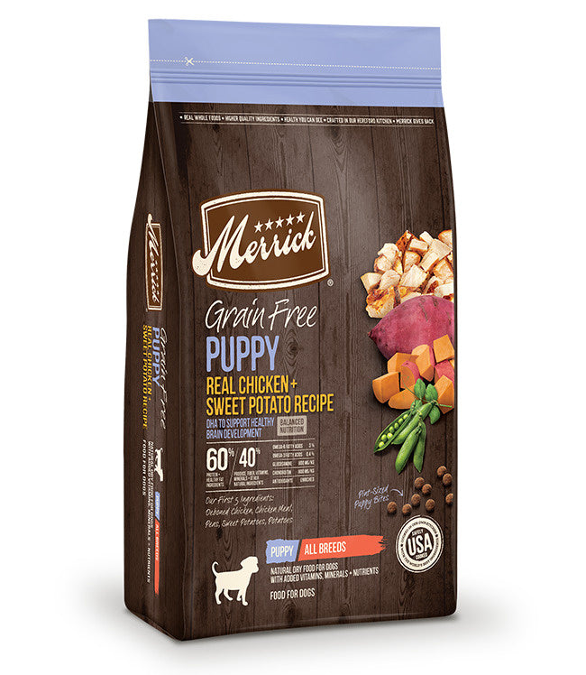 Merrick Grain Free Puppy Chicken Recipe Dry Dog Food