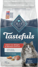 Load image into Gallery viewer, Blue Buffalo Tastefuls Adult Cat Weight &amp; Hairball Control Chicken &amp; Brown Rice Recipe Dry Food