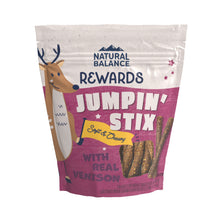 Load image into Gallery viewer, Natural Balance Rewards Jumpin&#39; Stix With Real Venison Dog Treats