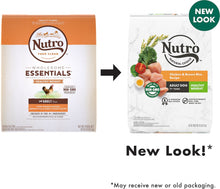 Load image into Gallery viewer, Nutro Wholesome Essentials Healthy Weight Adult Farm-Raised Chicken, Lentils &amp; Sweet Potato Dry Dog Food