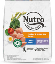 Load image into Gallery viewer, Nutro Wholesome Essentials Large Breed Senior Farm-Raised Chicken, Brown Rice &amp; Sweet Potato Dry Dog Food
