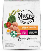Load image into Gallery viewer, Nutro Wholesome Essentials Small Breed Adult Farm-Raised Chicken, Brown Rice &amp; Sweet Potato Dry Dog Food