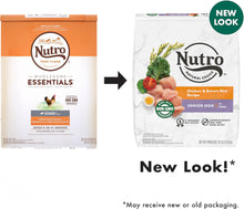 Load image into Gallery viewer, Nutro Wholesome Essentials Senior Chicken, Whole Brown Rice and Sweet Potato Formula Dry Dog Food