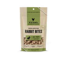 Load image into Gallery viewer, Vital Essentials Freeze Dried Rabbit Bites Vital Treats for Dogs
