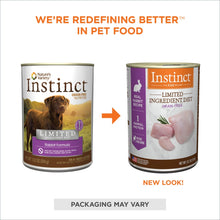 Load image into Gallery viewer, Instinct Grain Free LID Rabbit Canned Dog Food