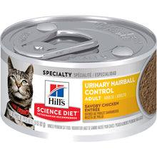 Load image into Gallery viewer, Hill&#39;s Science Diet Adult Urinary &amp; Hairball Control Savory Chicken Canned Cat Food