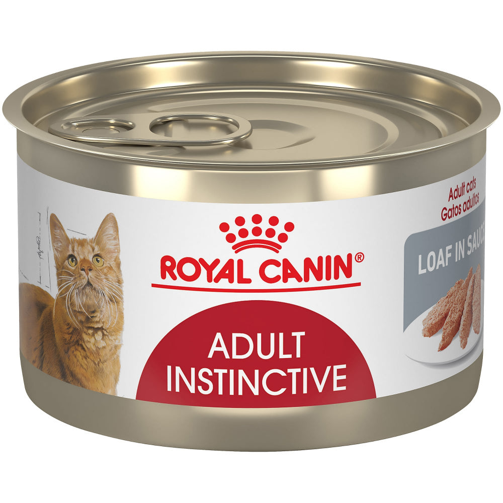 Royal Canin Feline Health Nutrition Adult Instinctive Loaf in Sauce Canned Cat Food