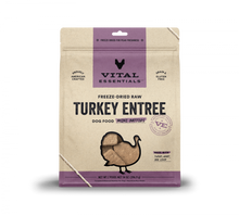 Load image into Gallery viewer, Vital Essentials Freeze Dried Grain Free Turkey Mini Patties Entree for Dogs Food