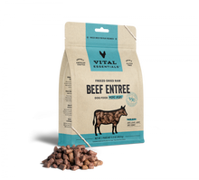 Load image into Gallery viewer, Vital Essentials Freeze Dried Beef Grain Free Mini Patties Entree for Dogs Food