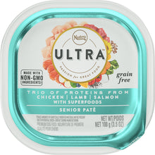 Load image into Gallery viewer, Nutro Ultra Senior Chicken, Lamb, &amp; Salmon Pate Wet Dog Food