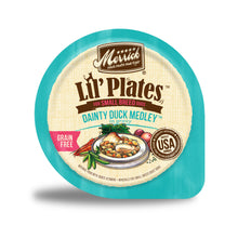 Load image into Gallery viewer, Merrick Lil&#39; Plates Adult Small Breed Grain Free Dainty Duck Medley Canned Dog Food