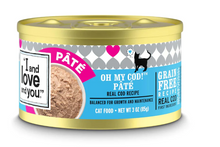 Load image into Gallery viewer, I and Love and You Oh My Cod Pate Grain Free Recipe Canned Cat Food