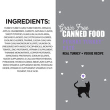 Load image into Gallery viewer, I and Love and You Grain Free Purrky Turkey Pate Recipe Canned Cat Food