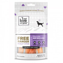 Load image into Gallery viewer, I and Love and You Free Grain Free Ranger Bully Stix Dog Treats