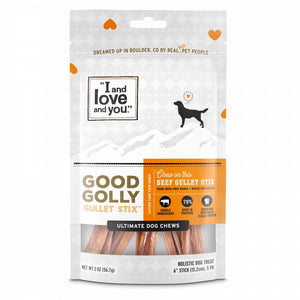 I and Love and You Grain Free Good Golly Gullet Stix Dog Treats
