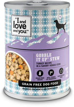 Load image into Gallery viewer, I and Love and You Grain Free Gobble It Up Stew Canned Dog Food