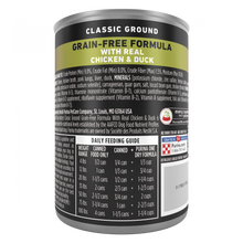 Load image into Gallery viewer, Purina ONE SmartBlend True Instinct with Grain Free Chicken and Duck Classic Ground Canned Dog Food