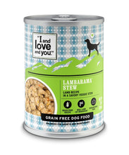 Load image into Gallery viewer, I And Love And You Grain Free Lambarama Stew Canned Dog Food