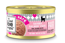 Load image into Gallery viewer, I And Love And You Grain Free Savory Salmon Pate Canned Cat Food