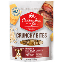 Load image into Gallery viewer, Chicken Soup For The Soul Bacon and Cheese Crunchy Bites Dog Treats
