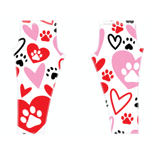 Paw Heart Leggings