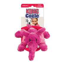 Load image into Gallery viewer, KONG Elmer Elephant Cozie Plush Dog Toy