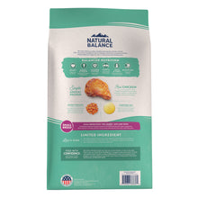 Load image into Gallery viewer, Natural Balance Limited Ingredient Grain Free Chicken &amp; Sweet Potato Small Breed Recipe Dry Dog Food