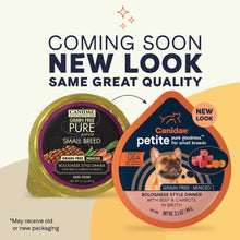 Load image into Gallery viewer, Canidae Grain Free PURE Petite Small Breed Bolognese Style Dinner Minced with Beef and Carrots in Broth Wet Dog Food