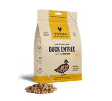 Load image into Gallery viewer, Vital Essentials Grain Free Duck Mini Nibs Freeze Dried Raw Food for Cats