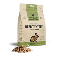 Load image into Gallery viewer, Vital Essentials Grain Free Rabbit Mini Nibs Freeze Dried Raw Food for Cats