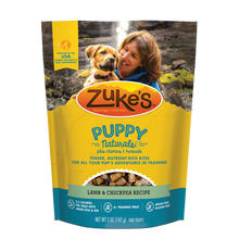 Load image into Gallery viewer, Zukes Puppy Naturals Grain Free Lamb and Chickpea Dog Treats