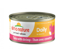 Load image into Gallery viewer, Almo Nature Daily Grain Free Tuna with Shrimp Canned Cat Food